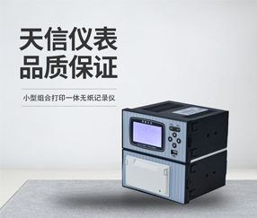 小型组合打印一体无纸记录仪